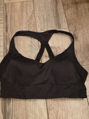 Avia Black Racerback Padded Sports Bra